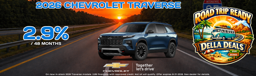 New Chevy Traverse Inventory in Plattsburgh NY