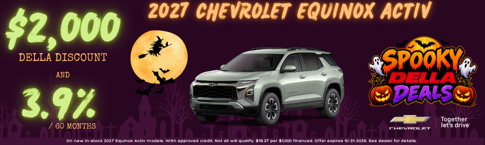 New Chevy Equinox SUVs For Sale in Plattsburgh NY