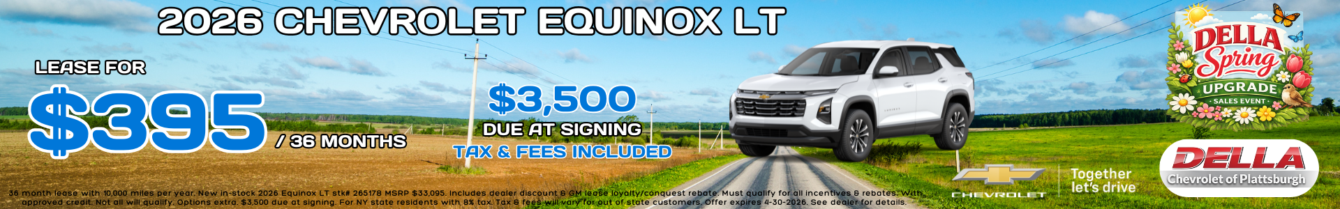 2026 Chevy Equinox For Sale