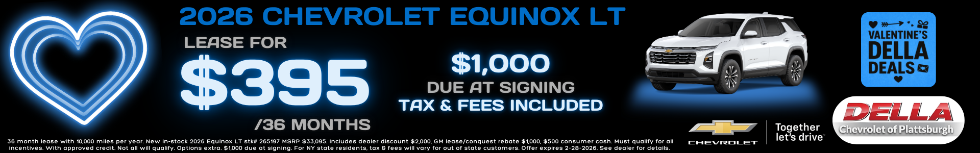 2026 Chevy Equinox For Sale