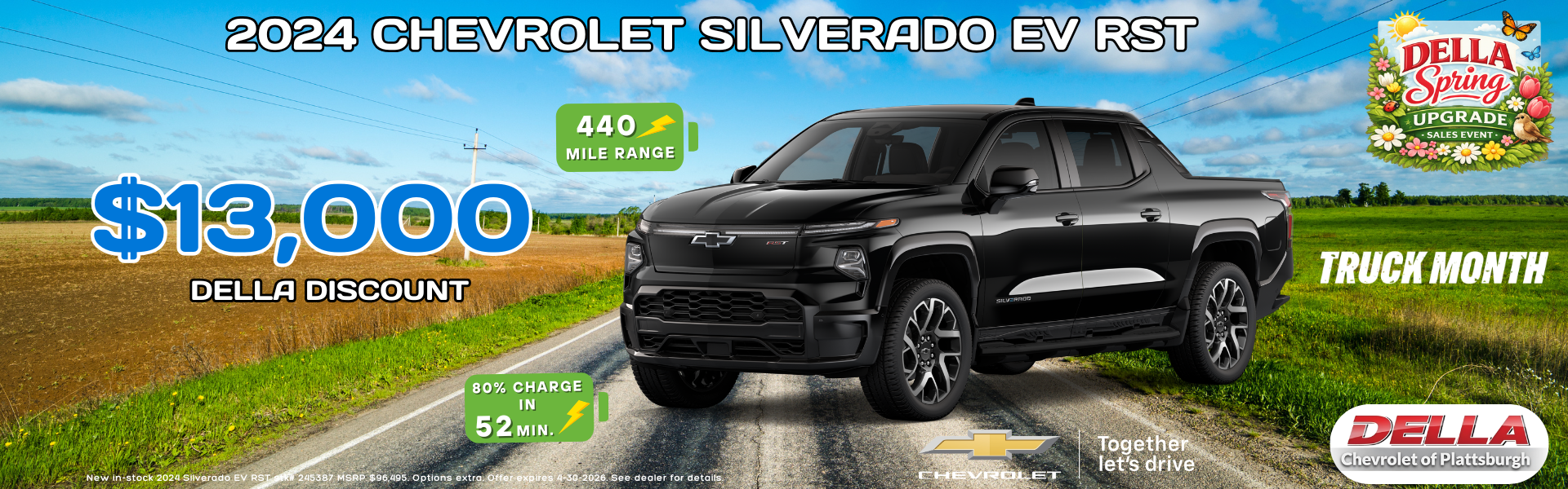 New Chevrolet Silverado EV for sale