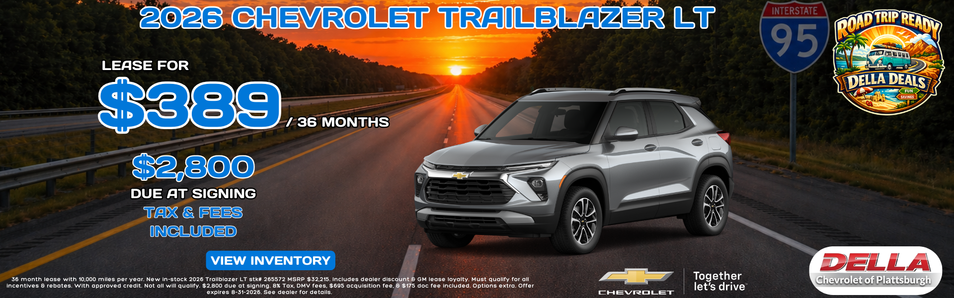 2026 Chevrolet Trailblazer for sale in Plattsburgh