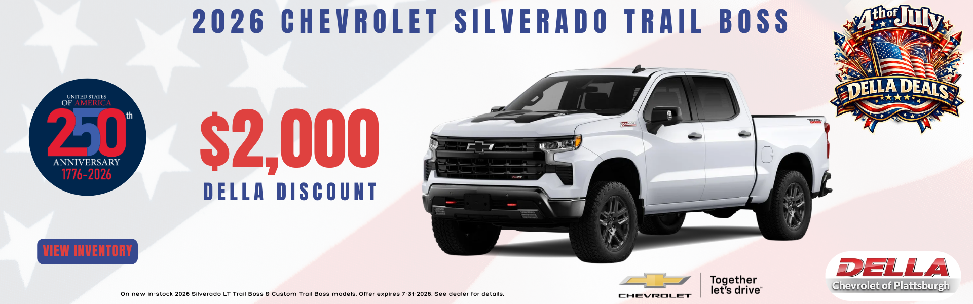 2026 Chevrolet Silverado for sale