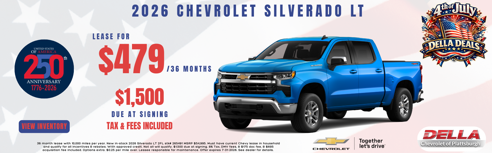 2026 Chevrolet Silverado for sale