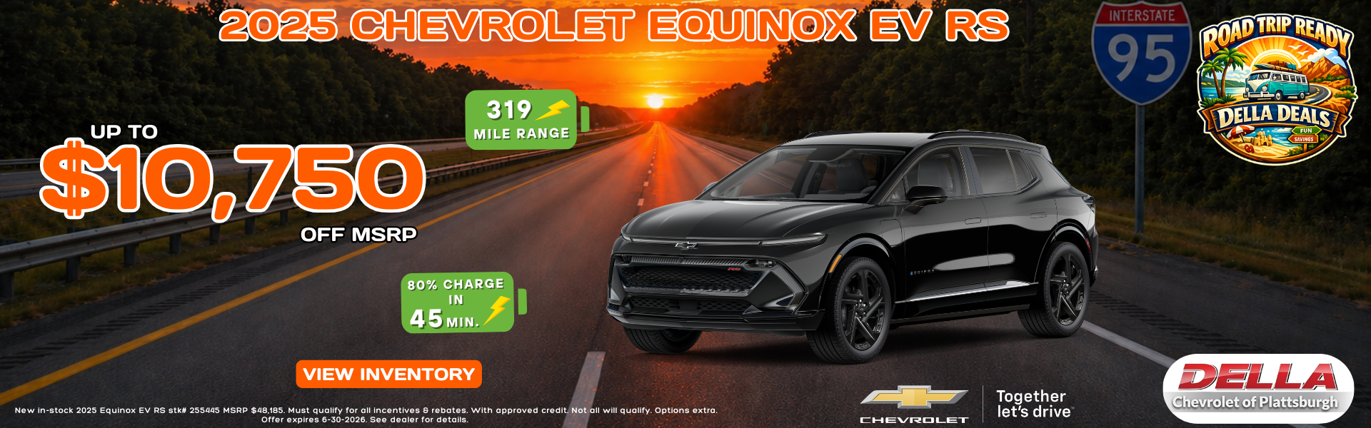 2025 Chevrolet Equinox EV for sale in Plattsburgh