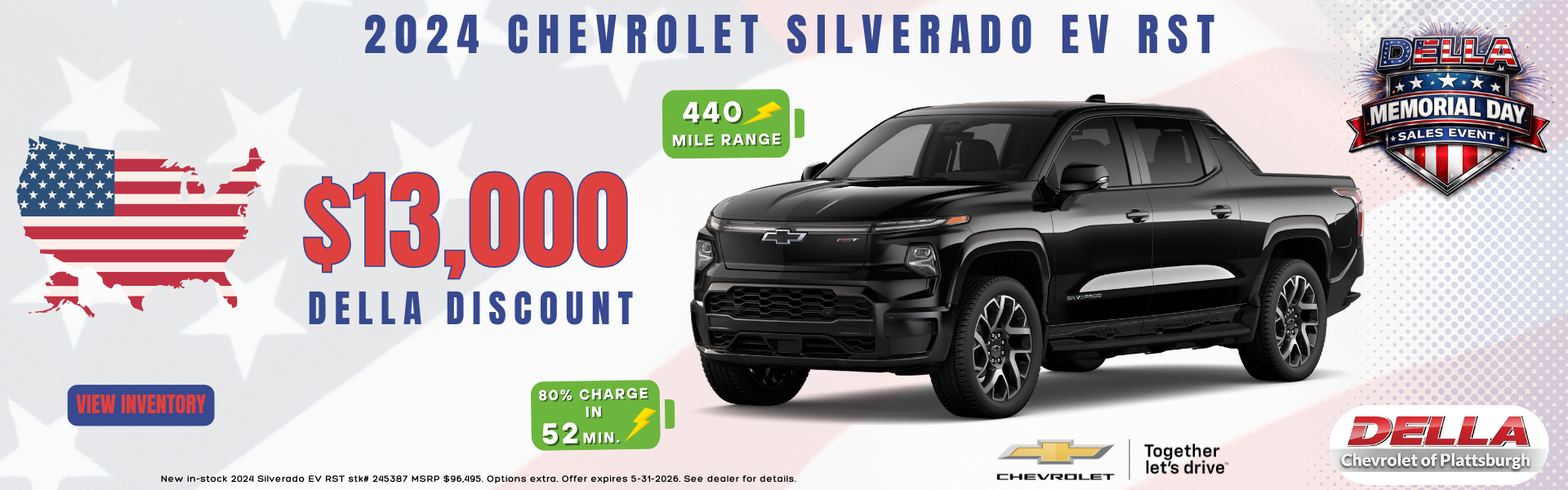 New Chevrolet Silverado EV for sale