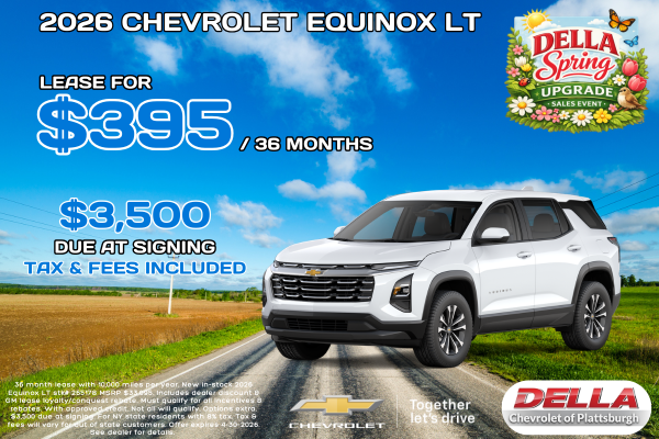 2026 Chevy Equinox for sale in Plattsburgh
