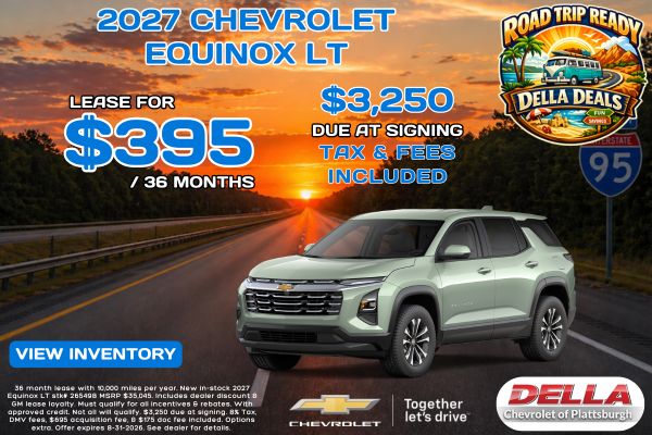 2026 Chevrolet Equinox for sale in Plattsburgh