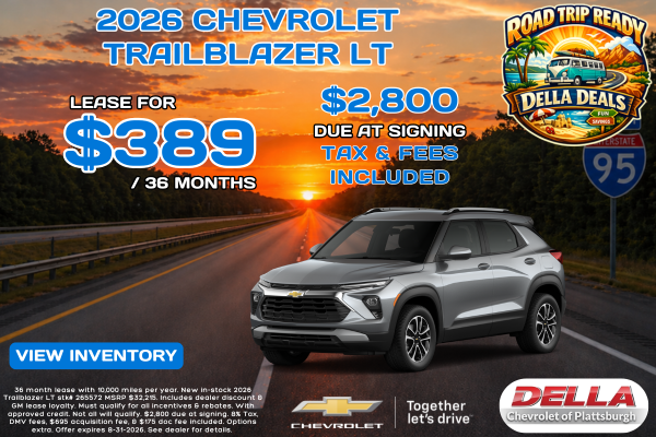 2026 Chevrolet Trailblazer for sale in Plattsburgh