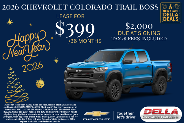 2026 Chevy Colorado for sale in Plattsburgh