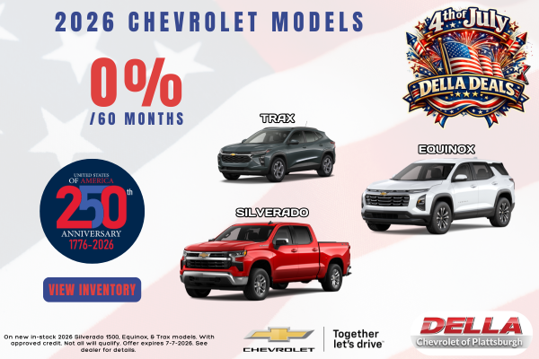 2026 Chevrolet 0% Financing Rate