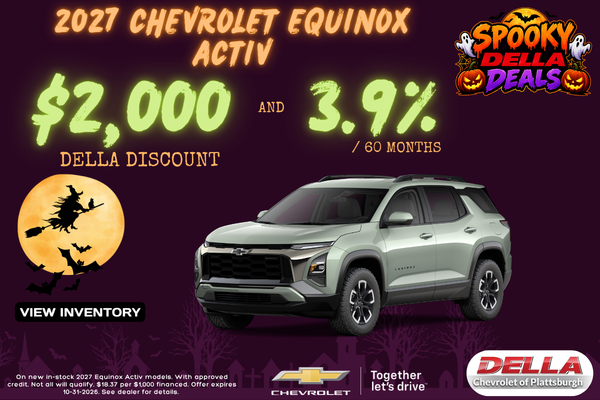 2026 Chevrolet Equinox for sale in Plattsburgh