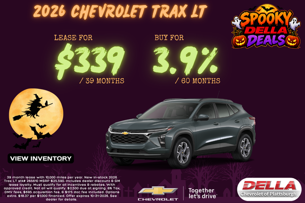 2026 Chevy Trax For Sale at DELLA Chevrolet