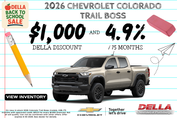 2026 Chevrolet Colorado for sale in Plattsburgh