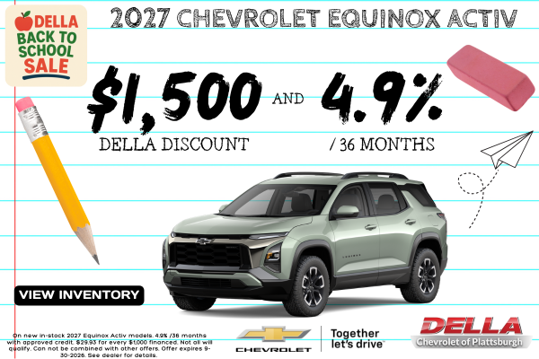 2026 Chevrolet Equinox for sale in Plattsburgh