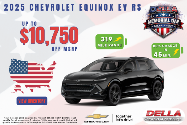 2025 Chevrolet Equinox EV for sale in Plattsburgh