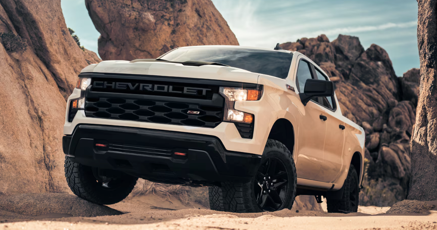 Chevy Tachoe In Front of House