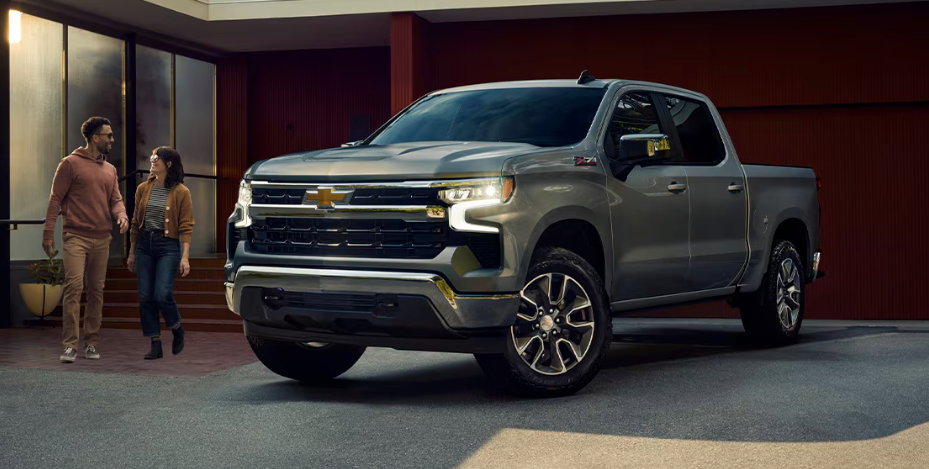 Chevy Tachoe In Front of House