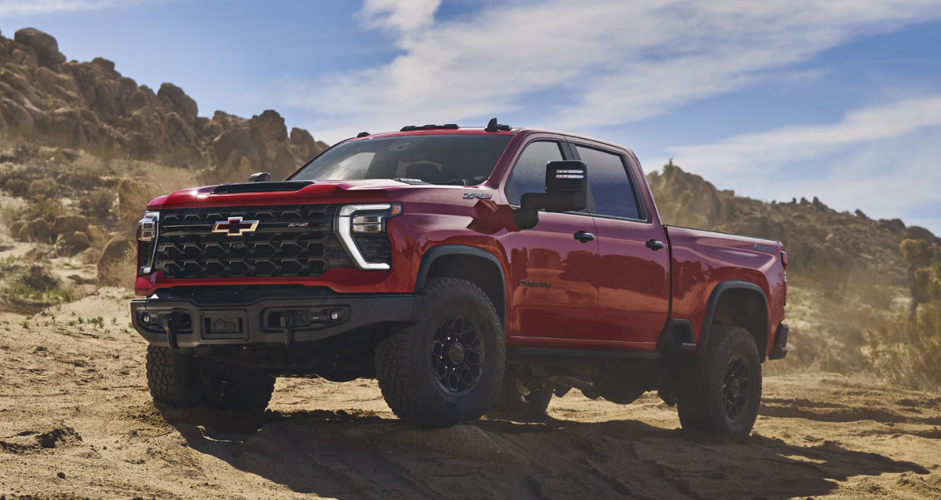 Chevy Tachoe In Front of House