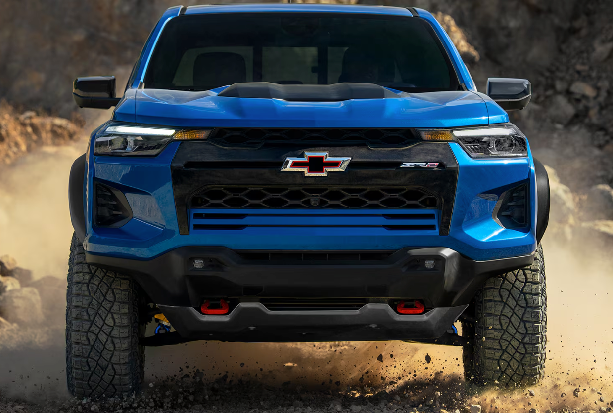 Chevy Tachoe In Front of House